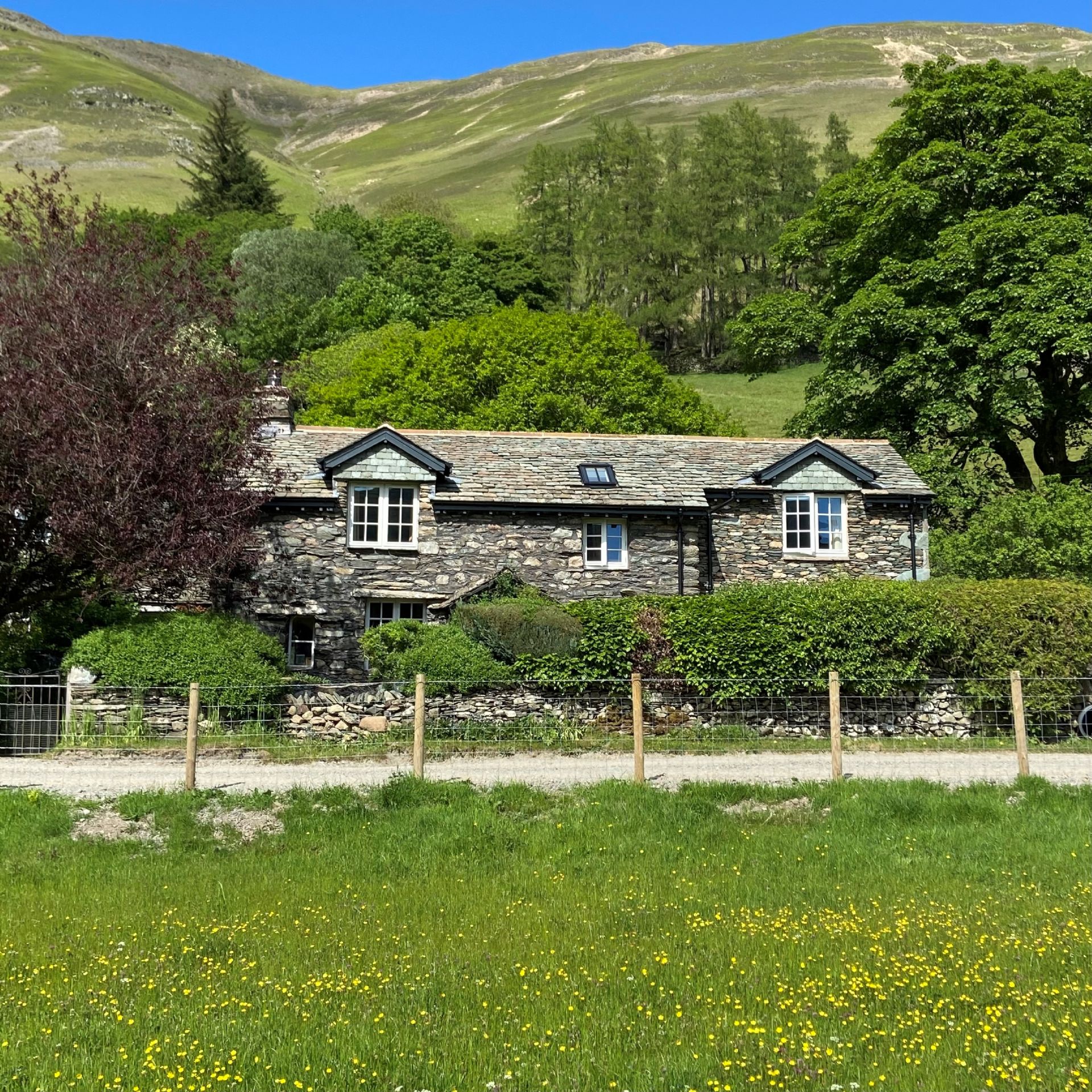 High Beckside Cottages situated in the hamlet of Hartsop, Ullswater