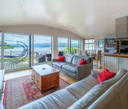 Lodge on the Lake - Fallbarrow Park - Open Plan Living